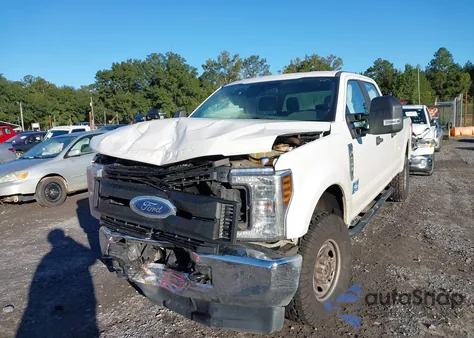 2018 Ford F-250 Xl from USA, damaged, VIN 1FT7W2B6XJEC36718
